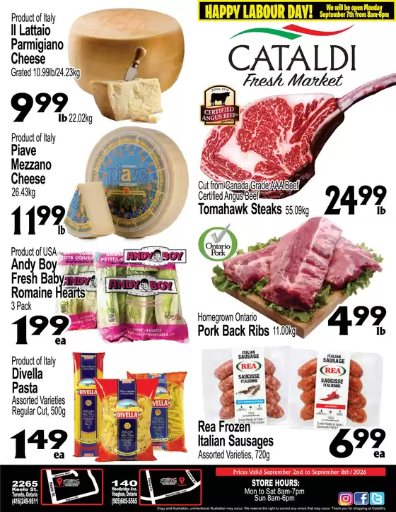 Cataldi catalogue | Attractive special offers for everyone | 2026-09-02T00:00:00.000Z - 2026-09-08T00:00:00.000Z