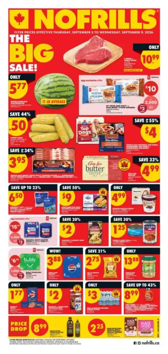 No Frills catalogue | Discounts and promotions | 2026-09-03T00:00:00.000Z - 2026-09-09T00:00:00.000Z