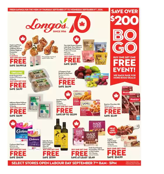Longo's catalogue | Our best deals for you | 2026-09-03T00:00:00.000Z - 2026-09-09T00:00:00.000Z