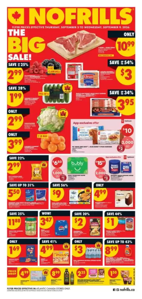 No Frills catalogue | No Frills Weekly ad | 2026-09-03T00:00:00.000Z - 2026-09-09T00:00:00.000Z