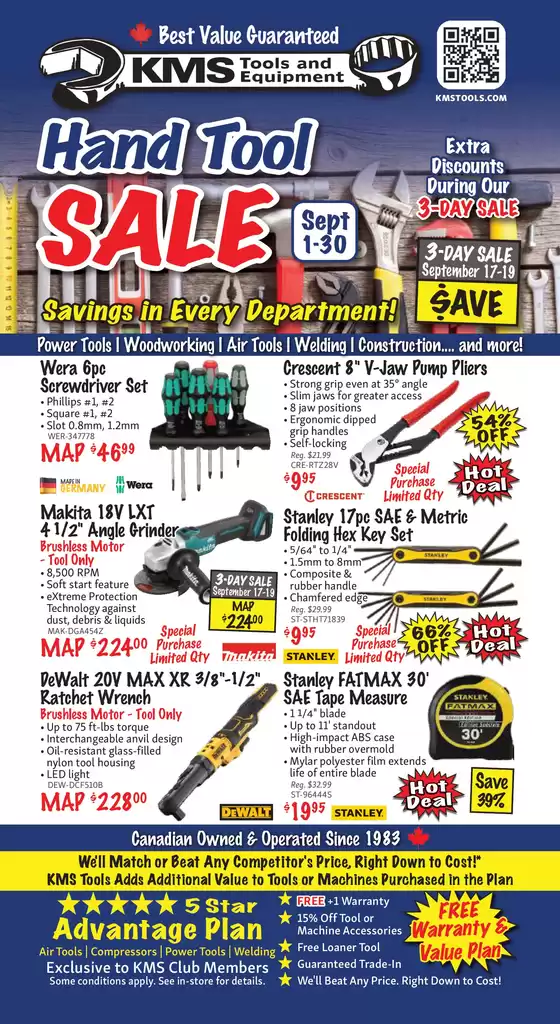 KMS Tools catalogue | KMS Tools September Hand Tool Sale | 2026-09-01T00:00:00.000Z - 2026-09-30T00:00:00.000Z