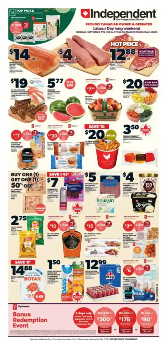 Independent Grocer catalogue | Independent Grocer weeky flyer | 2026-09-03T00:00:00.000Z - 2026-09-09T00:00:00.000Z