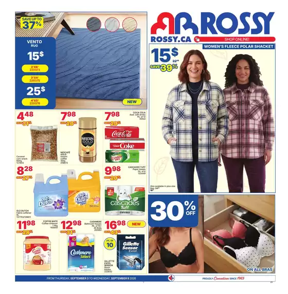Rossy catalogue | Current special promotions | 2026-09-03T00:00:00.000Z - 2026-09-09T00:00:00.000Z
