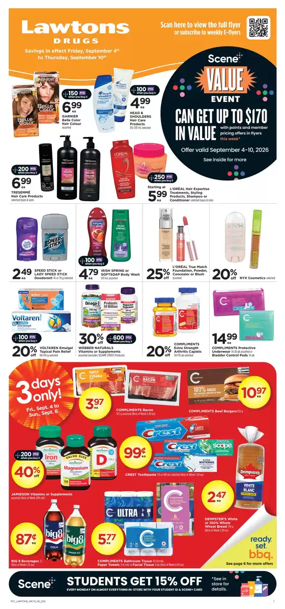 Lawtons Drugs catalogue | Weekly flyer | 2026-09-04T00:00:00.000Z - 2026-09-10T00:00:00.000Z