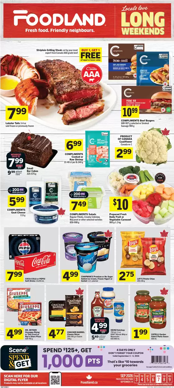 Foodland catalogue | Weekly eFlyer | 2026-09-03T00:00:00.000Z - 2026-09-09T00:00:00.000Z