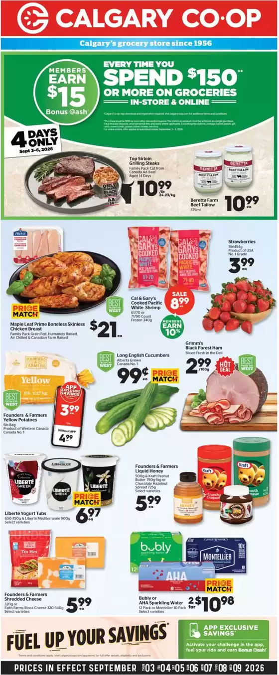 Calgary Co-op catalogue | Weekly flyer | 2026-09-03T00:00:00.000Z - 2026-09-09T00:00:00.000Z