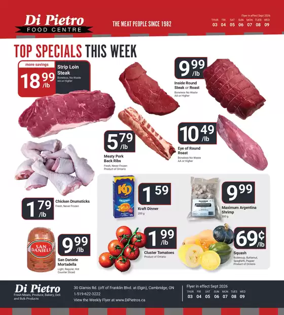 Di Pietro catalogue | Top specials this week | 2026-09-03T00:00:00.000Z - 2026-09-09T00:00:00.000Z