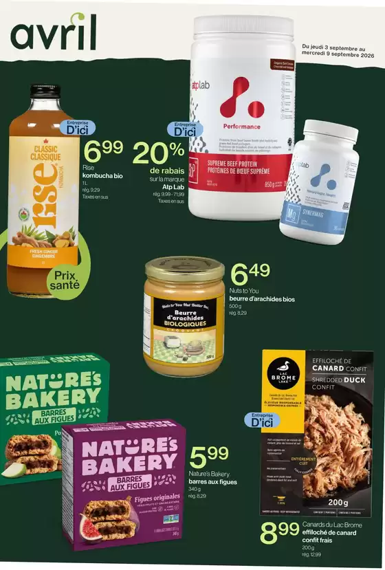 Avril catalogue | Weekly flyer | 2026-09-03T00:00:00.000Z - 2026-09-09T00:00:00.000Z