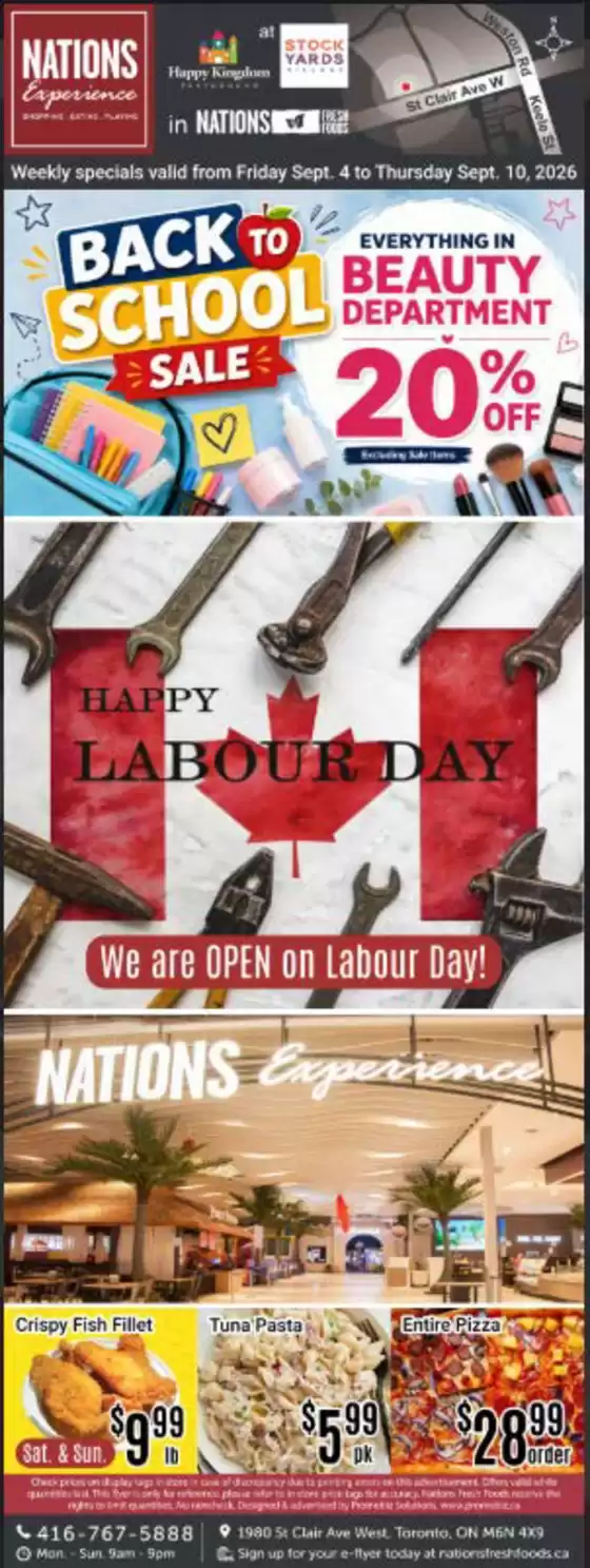 Nations Fresh Foods catalogue | Bqack to school sale | 2026-09-04T00:00:00.000Z - 2026-09-10T00:00:00.000Z