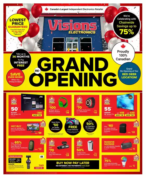 Visions Electronics catalogue | Savings up to 75% | 2026-09-04T00:00:00.000Z - 2026-09-10T00:00:00.000Z