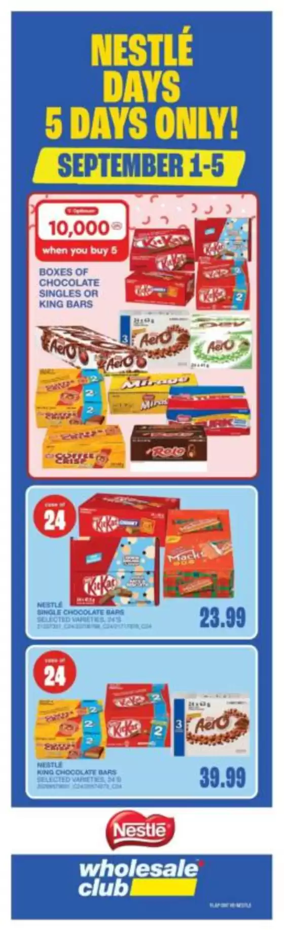 Wholesale Club catalogue | Exclusive bargains | 2026-09-01T00:00:00.000Z - 2026-09-05T00:00:00.000Z