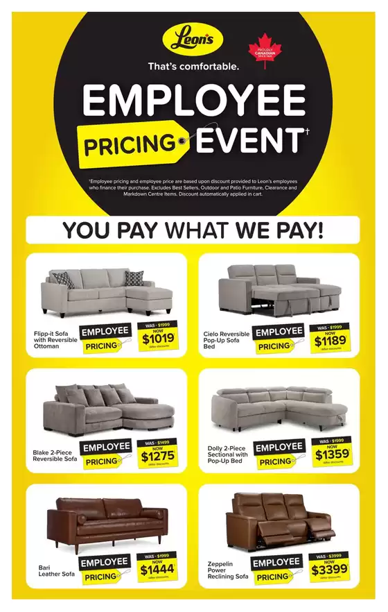 Leon's catalogue | Our best offers for you | 2026-09-03T00:00:00.000Z - 2026-09-09T00:00:00.000Z