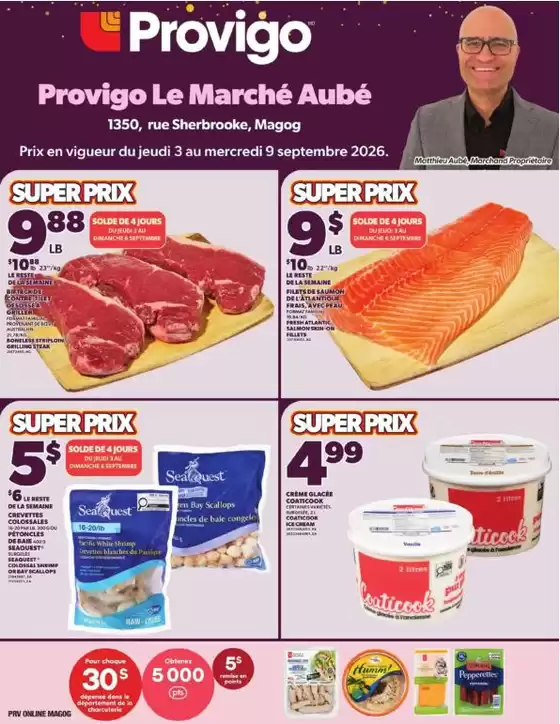 Provigo catalogue | Provigo weekly flyer | 2026-09-03T00:00:00.000Z - 2026-09-09T00:00:00.000Z