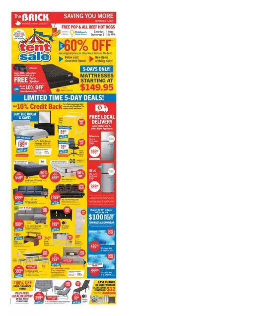 The Brick catalogue | Great discounts on selected products | 2026-09-03T00:00:00.000Z - 2026-09-17T00:00:00.000Z