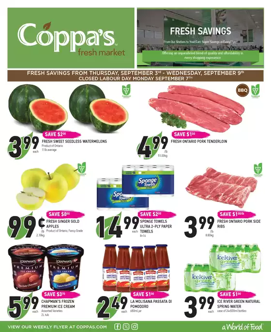 Coppa's catalogue | Weekly Flyer | 2026-09-04T00:00:00.000Z - 2026-09-09T00:00:00.000Z