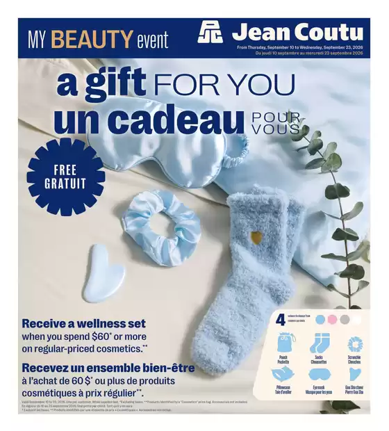 Jean Coutu catalogue | Special offers for you | 2026-09-10T00:00:00.000Z - 2026-09-23T00:00:00.000Z