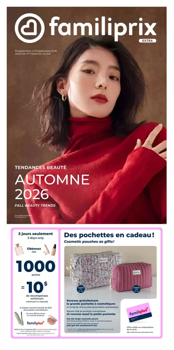 Familiprix catalogue | Our best bargains | 2026-09-10T00:00:00.000Z - 2026-09-23T00:00:00.000Z