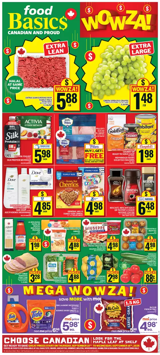 Food Basics catalogue | Great offer for bargain hunters | 2026-09-10T00:00:00.000Z - 2026-09-16T00:00:00.000Z