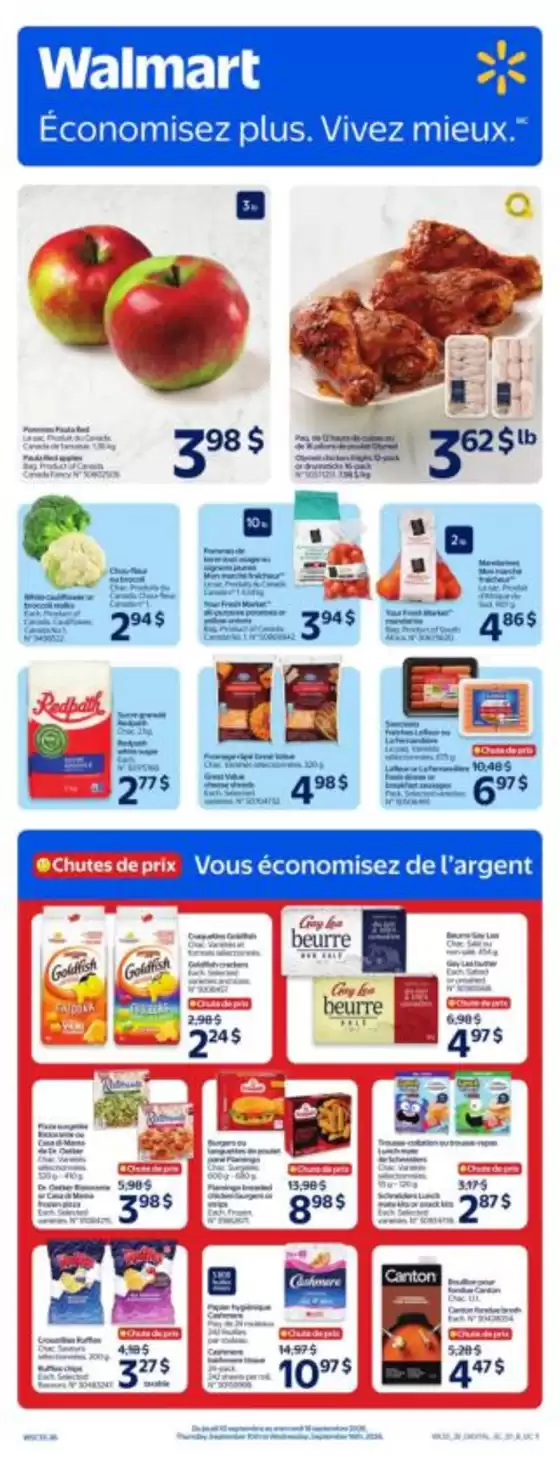 Walmart catalogue | Current deals and offers | 2026-09-10T00:00:00.000Z - 2026-09-16T00:00:00.000Z