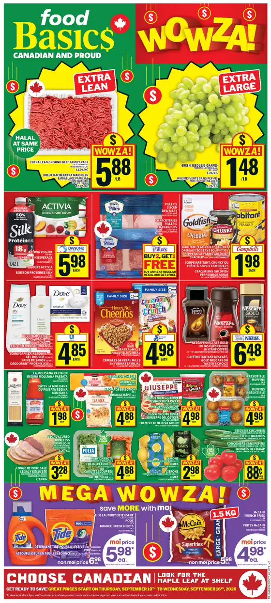 Food Basics catalogue | Exclusive deals for our customers | 2026-09-10T00:00:00.000Z - 2026-09-16T00:00:00.000Z