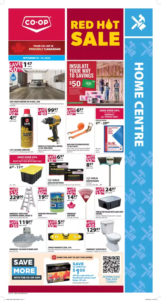 Co-op Home Centre catalogue | Exclusive deals for our customers | 2026-09-10T00:00:00.000Z - 2026-09-16T00:00:00.000Z