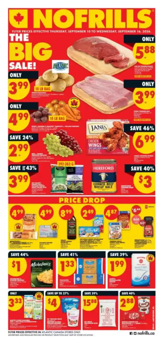 No Frills catalogue | No Frills Weekly ad | 2026-09-10T00:00:00.000Z - 2026-09-16T00:00:00.000Z