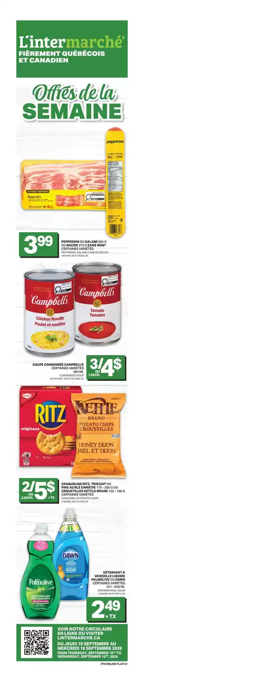 L'Intermarché catalogue | Top deals for all customers | 2026-09-10T00:00:00.000Z - 2026-09-16T00:00:00.000Z