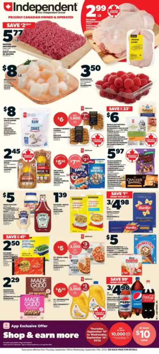 Independent Grocer catalogue | Discounts and promotions | 2026-09-10T00:00:00.000Z - 2026-09-16T00:00:00.000Z