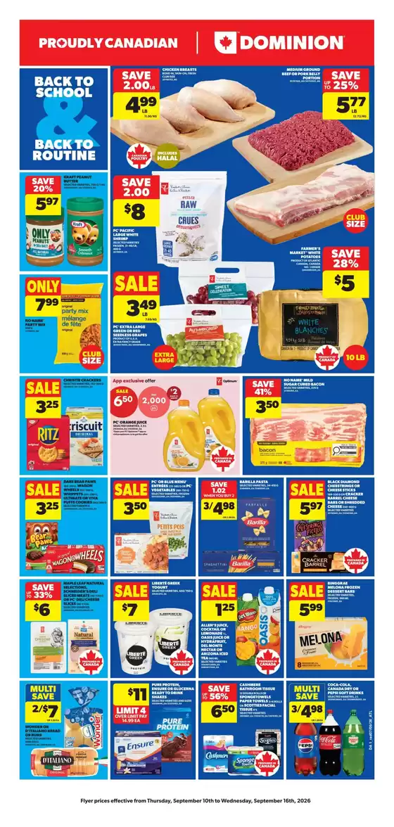 Dominion catalogue | Back to school back to routine  | 2026-09-10T00:00:00.000Z - 2026-09-16T00:00:00.000Z