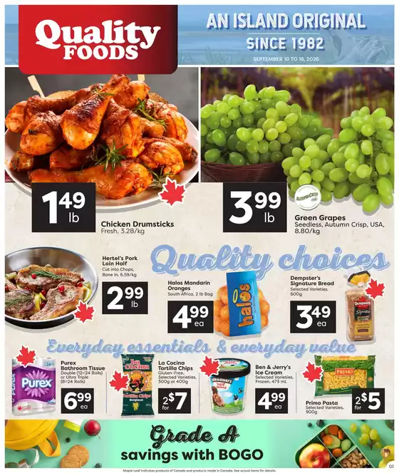 Quality Foods catalogue | Weekly flyer | 2026-09-10T00:00:00.000Z - 2026-09-16T00:00:00.000Z