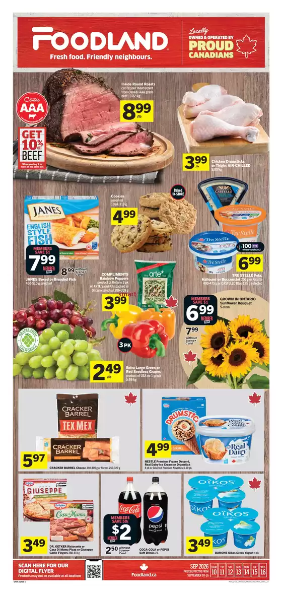 Foodland catalogue | Weekly flyer | 2026-09-10T00:00:00.000Z - 2026-09-16T00:00:00.000Z