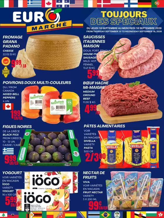 Euromarché catalogue | Toujours des speciaux | 2026-09-10T00:00:00.000Z - 2026-09-16T00:00:00.000Z