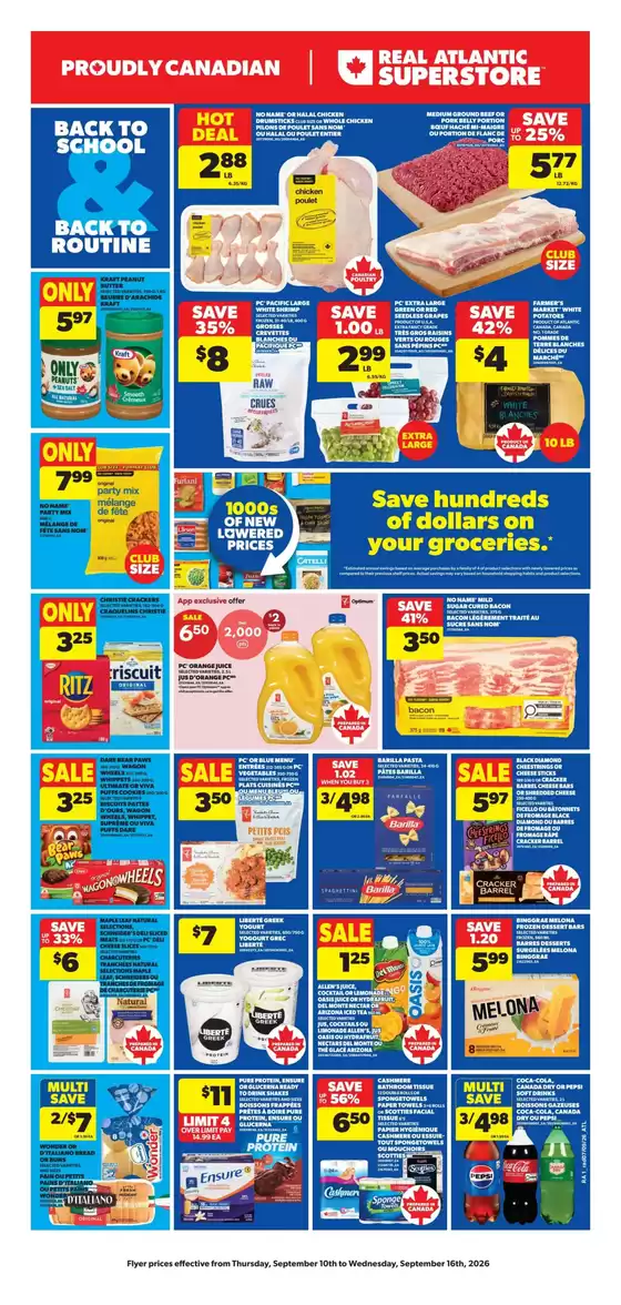 Atlantic Superstore catalogue | Back to school | 2026-09-10T00:00:00.000Z - 2026-09-16T00:00:00.000Z