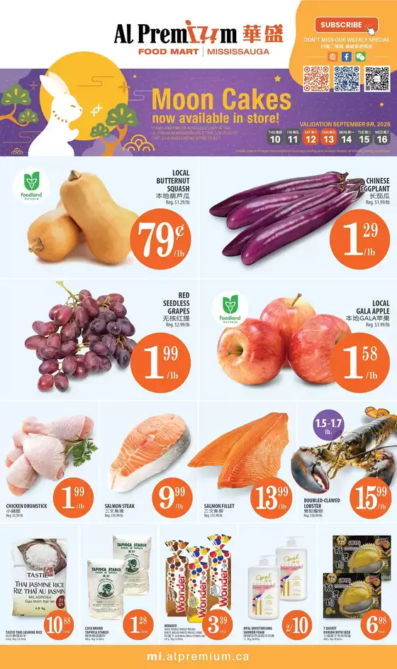 Al Premium catalogue | WEEKLY SPECIAL MISSISSAUGA | 2026-09-10T00:00:00.000Z - 2026-09-16T00:00:00.000Z
