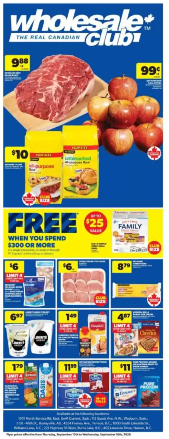 Wholesale Club catalogue | Attractive special offers for everyone | 2026-09-10T00:00:00.000Z - 2026-09-16T00:00:00.000Z
