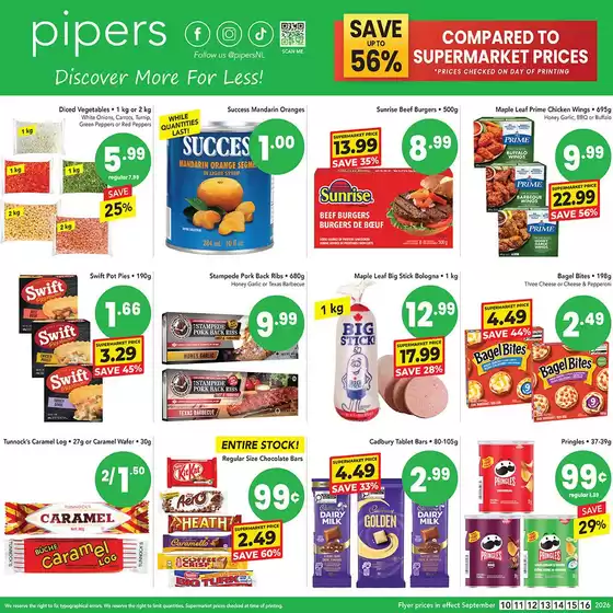 Pipers catalogue | Flyer Pipers | 2026-09-10T00:00:00.000Z - 2026-09-16T00:00:00.000Z