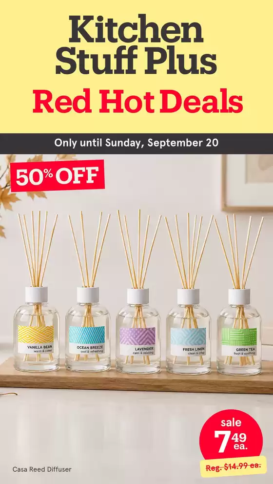 Kitchen Stuff Plus catalogue in Richmond Hill | Kitchen Stuff Plus weeky flyer | 2026-09-14T00:00:00.000Z - 2026-09-20T00:00:00.000Z