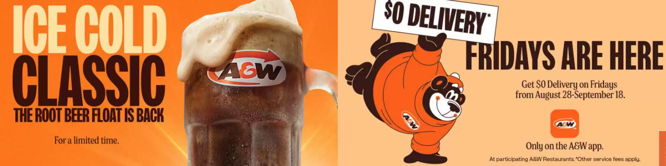 A&W catalogue | Fridays are here 0$ delivery  | 2026-09-15T00:00:00.000Z - 2026-09-18T00:00:00.000Z
