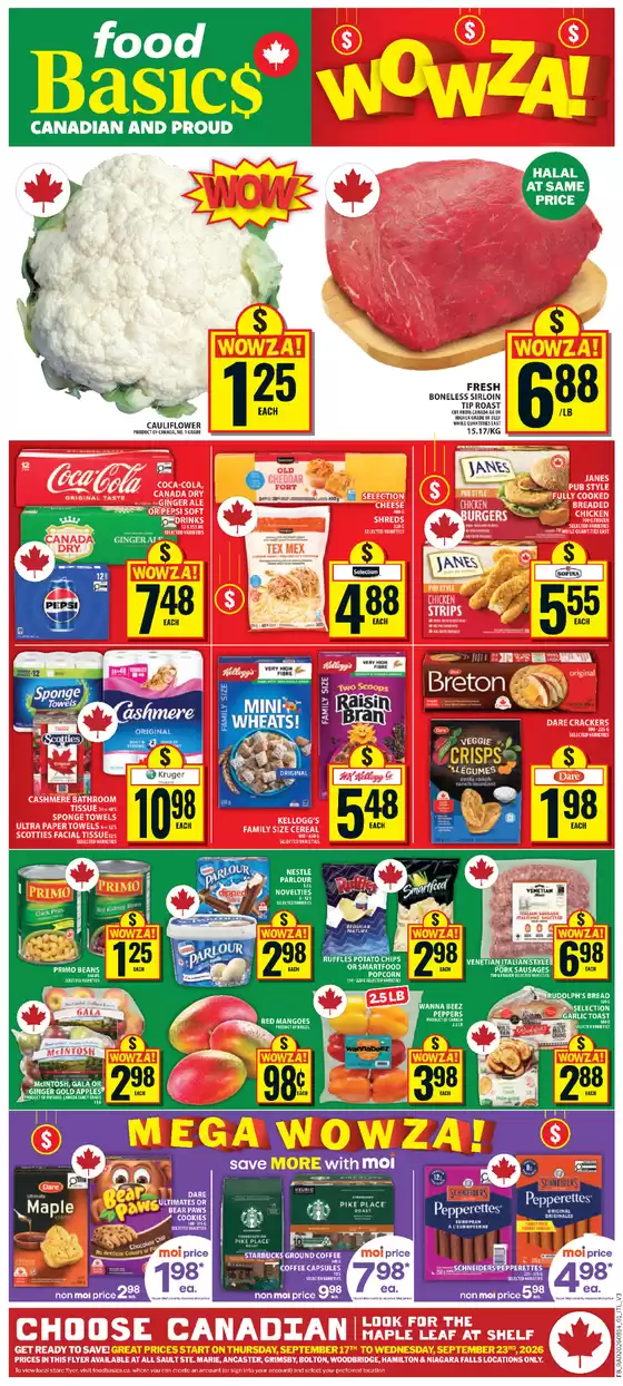 Food Basics catalogue | Exclusive bargains | 2026-09-17T00:00:00.000Z - 2026-09-23T00:00:00.000Z
