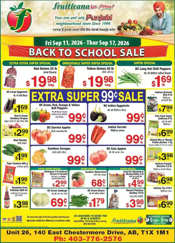 Fruiticana catalogue | Great offer for bargain hunters | 2026-09-11T00:00:00.000Z - 2026-09-17T00:00:00.000Z