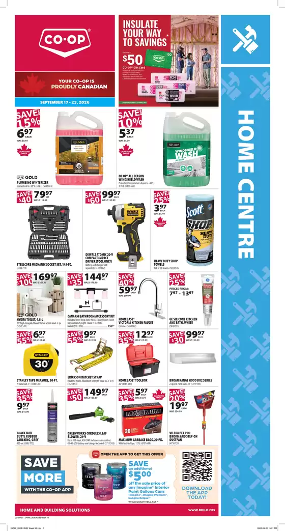Co-op Home Centre catalogue | Special offers for you | 2026-09-17T00:00:00.000Z - 2026-09-23T00:00:00.000Z