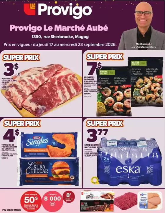 Provigo catalogue | Provigo weekly flyer | 2026-09-17T00:00:00.000Z - 2026-09-23T00:00:00.000Z