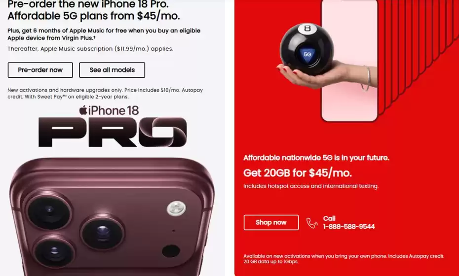 Virgin Mobile catalogue in Trois-Rivières | Hot offers | 2026-09-16T00:00:00.000Z - 2026-10-11T00:00:00.000Z