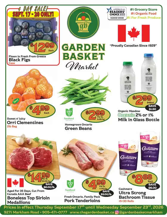 The Garden Basket catalogue | Weekly flyer | 2026-09-17T00:00:00.000Z - 2026-09-23T00:00:00.000Z