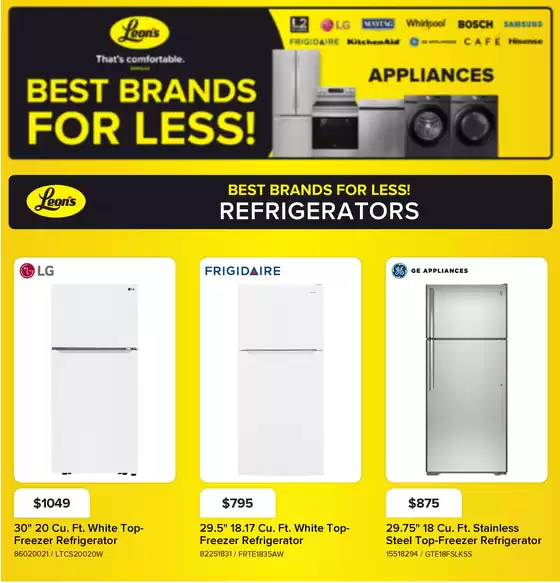 Leon's catalogue | Best brands for less ! | 2026-09-17T00:00:00.000Z - 2026-09-23T00:00:00.000Z
