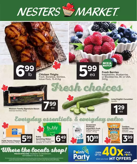Nesters Market catalogue | Weekly flyer | 2026-09-17T00:00:00.000Z - 2026-09-23T00:00:00.000Z