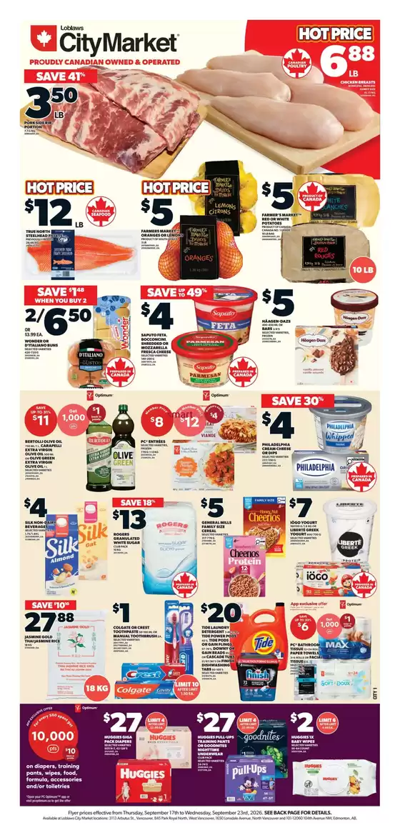 Loblaws catalogue in Bathurst | Hot price  | 2026-09-17T00:00:00.000Z - 2026-09-23T00:00:00.000Z