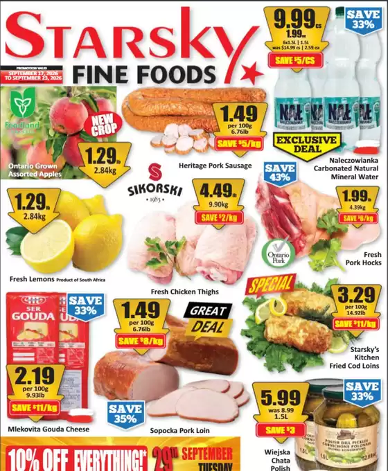 Starsky catalogue in Bathurst | Weekly flyer  | 2026-09-17T00:00:00.000Z - 2026-09-23T00:00:00.000Z