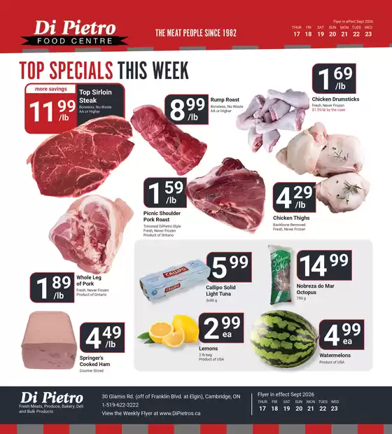 Di Pietro catalogue | Top specials this week | 2026-09-17T00:00:00.000Z - 2026-09-23T00:00:00.000Z