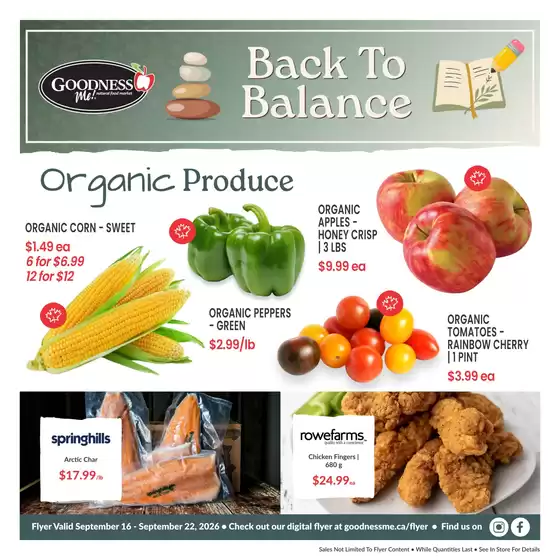 Goodness Me catalogue | Back To Balance | 2026-09-17T00:00:00.000Z - 2026-09-22T00:00:00.000Z